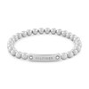 Thumbnail Image 1 of Tommy Hilfiger Ladies' Beaded Stainless Steel Crystal Bracelet