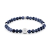 Thumbnail Image 1 of Tommy Hilfiger Men's Blue Tone Sodalite Beaded Bracelet