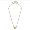 Thumbnail Image 2 of Olivia Burton Lovers Knot Ladies' Gold Tone Belcher Chain Necklace