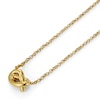 Thumbnail Image 4 of Olivia Burton Lovers Knot Ladies' Gold Tone Belcher Chain Necklace