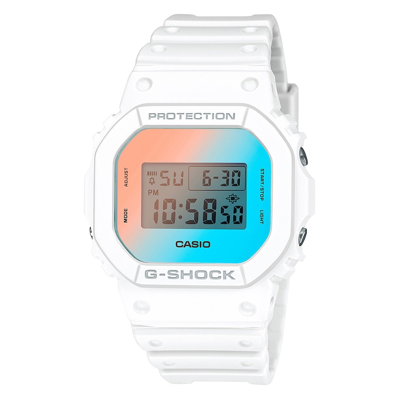 Main Image 1 of Casio DW-5600TL-7ER Beach Time-Lapse Multi-Coloured Resin Strap Watch