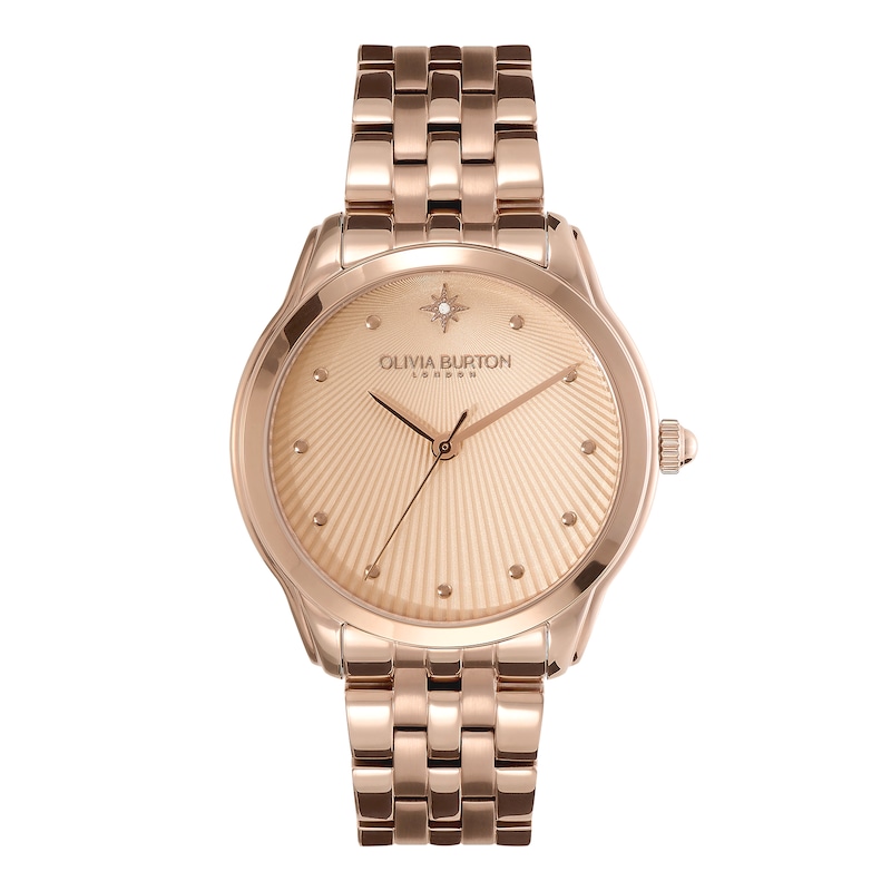 Main Image 1 of Olivia Burton Celestial Starlight Ladies' Carnation Gold Tone Bracelet Watch