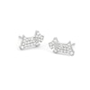 Thumbnail Image 1 of Radley Sterling Silver Stone Set Jumping Dog Earrings