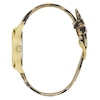 Thumbnail Image 2 of Guess Ladies' Stone Set Gold Dial Leopard Print Strap Watch