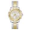 Thumbnail Image 1 of Guess Ladies' Stone Set Detail Two Tone Bracelet Watch