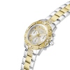 Thumbnail Image 4 of Guess Ladies' Stone Set Detail Two Tone Bracelet Watch