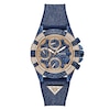 Thumbnail Image 1 of Guess 40th Edition Ladies' Denim & Rose Gold Tone Stone Set Watch