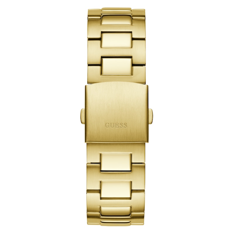 Main Image 3 of Guess Men's Gold Dial Gold Tone Bracelet Watch