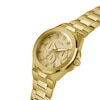 Thumbnail Image 4 of Guess Men's Gold Dial Gold Tone Bracelet Watch