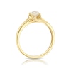 Thumbnail Image 3 of 9ct Yellow Gold 0.55ct Diamond Split Shoulder Twist Solitaire Ring