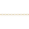 Thumbnail Image 2 of 18ct Yellow Gold 130 Gauge Oval Belcher 7 Inch Bracelet