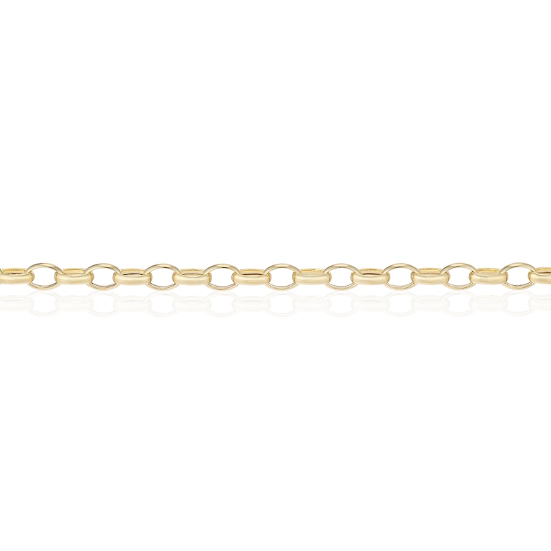 Main Image 2 of 18ct Yellow Gold 130 Gauge Oval Belcher 7&quot; Bracelet