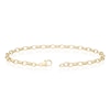 Thumbnail Image 3 of 18ct Yellow Gold 130 Gauge Oval Belcher 7&quot; Bracelet