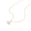 Thumbnail Image 2 of 9ct Yellow Gold Cubic Zirconia Pendant Necklace