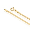 Thumbnail Image 3 of 9ct Yellow Gold Silky Herringbone 18 Inch Necklace