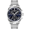 Thumbnail Image 1 of Tissot PR100 Men's Chronograph Blue Dial Stainless Steel Bracelet Watch