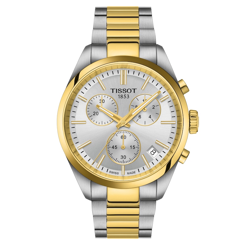 Main Image 1 of Tissot PR100 Men's Chronograph Silver Dial Stainless Steel Bracelet Watch