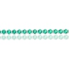 Thumbnail Image 2 of Sterling Silver Green Cubic Zirconia & Paper link Chain Bracelet