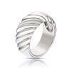 Thumbnail Image 2 of Sterling Silver Twist Chunky Large Ring - Size P