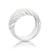 Thumbnail Image 3 of Sterling Silver Twist Chunky Large Ring - Size P