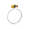 Thumbnail Image 3 of Children's Sterling Silver Bee Enamel Small Ring - Size F