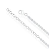 Thumbnail Image 3 of Sterling Silver Cubic Zirconia 16+2 Inch Tennis Necklace