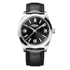 Thumbnail Image 1 of Rotary Men's 40mm Black Dial Black Leather Strap Watch