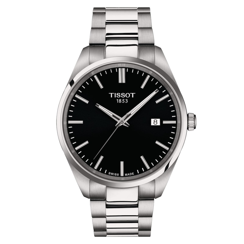 Main Image 1 of Tissot PR100 40mm Black Dial & Stainless Steel Watch