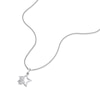 Thumbnail Image 2 of Children's Sterling Silver Diamond Star Pendant 14+2 Inch Necklace