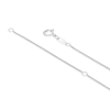 Thumbnail Image 3 of Children's Sterling Silver Diamond Moon & Star Pendant 14+2 Inch Necklace