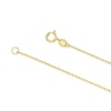 Thumbnail Image 3 of 9ct Yellow Gold 3 Station Cubic Zirconia 18 Inch Chain