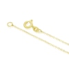 Thumbnail Image 3 of 14ct Yellow Gold Bubble Heart Pendant 18&quot; Necklace