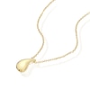 Thumbnail Image 2 of 9ct Yellow Gold Bubble Drop Pendant 18 Inch Necklace