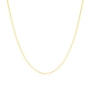 Thumbnail Image 1 of 9ct Yellow Gold 50 Gauge 18 Inch Serpentina Chain