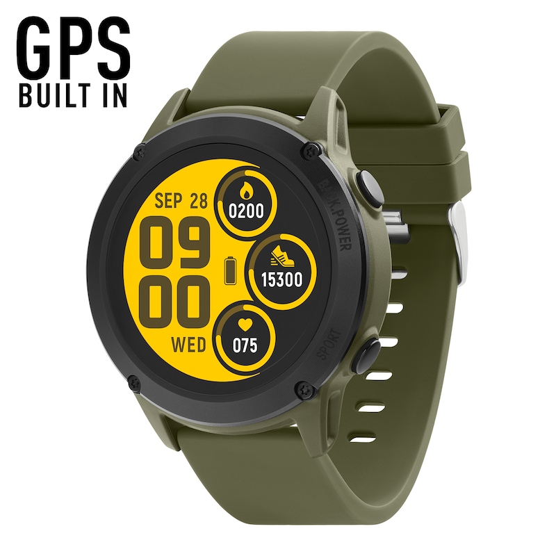 Main Image 1 of Reflex Active Series 18 Khaki Touch Screen Smart Watch