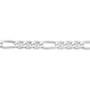 Thumbnail Image 2 of Sterling Silver Men's Figaro Chain 8&quot; Bracelet