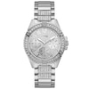 Thumbnail Image 0 of Guess Glitz Ladies' Crystal Dial Stainless Steel Bracelet Watch