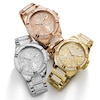 Thumbnail Image 5 of Guess Glitz Ladies' Crystal Dial Stainless Steel Bracelet Watch