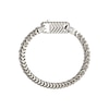 Thumbnail Image 1 of Guess Men's Textured Hook Stainless Steel Chain Bracelet