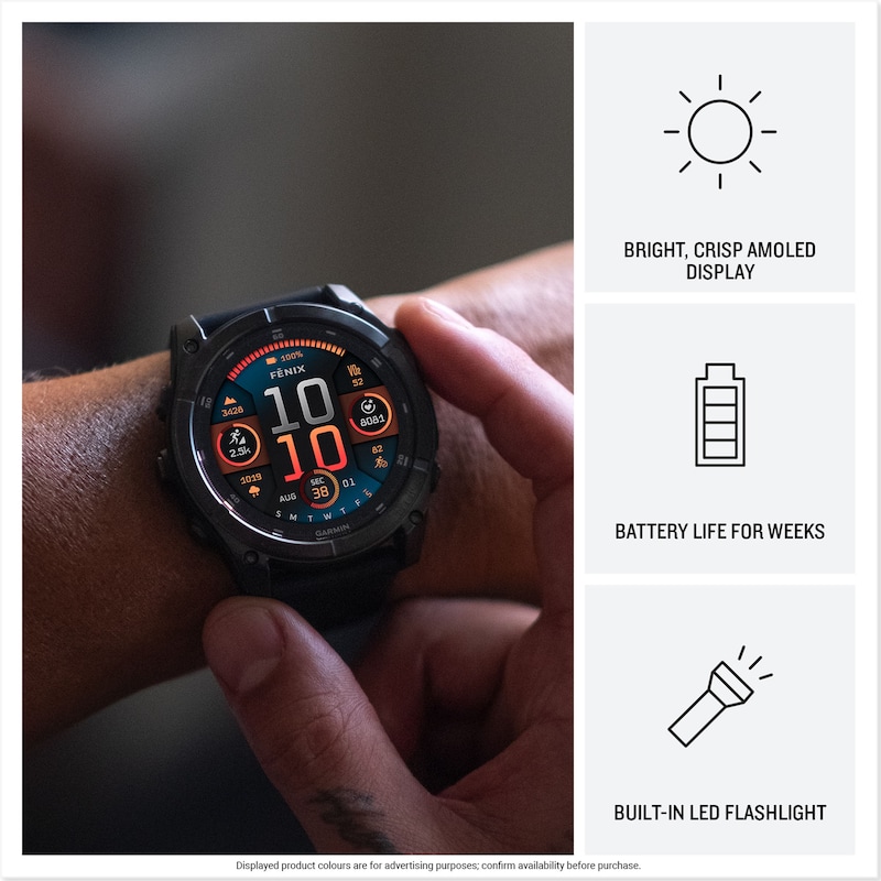 Main Image 3 of Garmin fēnix® 8 Amoled 51mm Smartwatch