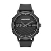 Thumbnail Image 1 of Skechers Lawndale Men's Dual Digital Dial Black Silicone Strap Watch