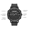 Thumbnail Image 3 of Skechers Lawndale Men's Dual Digital Dial Black Silicone Strap Watch