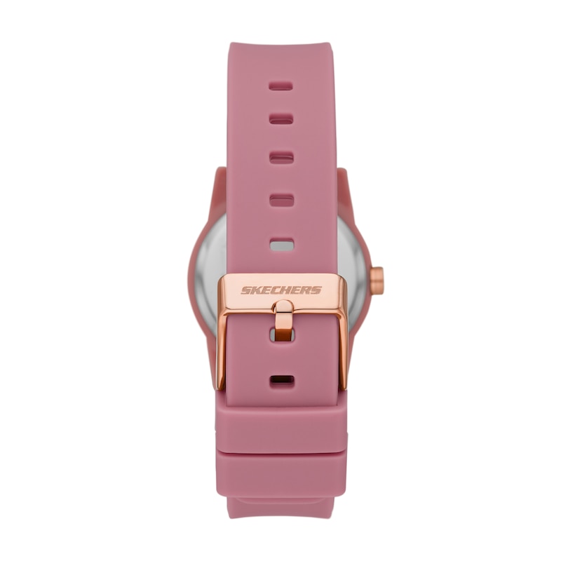 Main Image 2 of Skechers Rosecrans Ladies' All Hot Pink Silicone Strap Watch