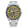 Thumbnail Image 1 of Citizen Eco-Drive Blue Angels Men's Blue Dial Stainless Steel Bracelet Watch