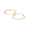 Thumbnail Image 2 of 9ct Yellow Gold 13mm Sleeper Earrings Hoop