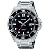 Thumbnail Image 1 of Casio Diver Men's Black Dial Stainless Steel Watch