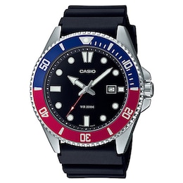 Casio Diver Men's Two Tone Bezel Stainless Steel Watch