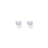 Thumbnail Image 2 of Thomas Sabo Sterling Silver Heart Cubic Zirconia Stud Earrings