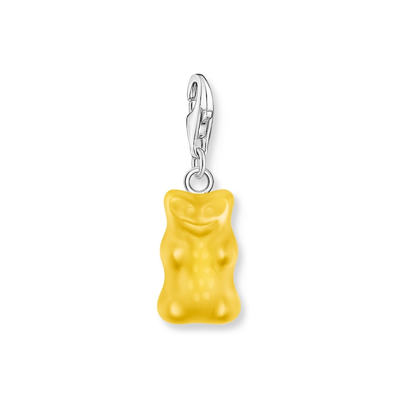 Main Image 1 of Thomas Sabo x Haribo Sterling Silver Yellow Goldbear Charm