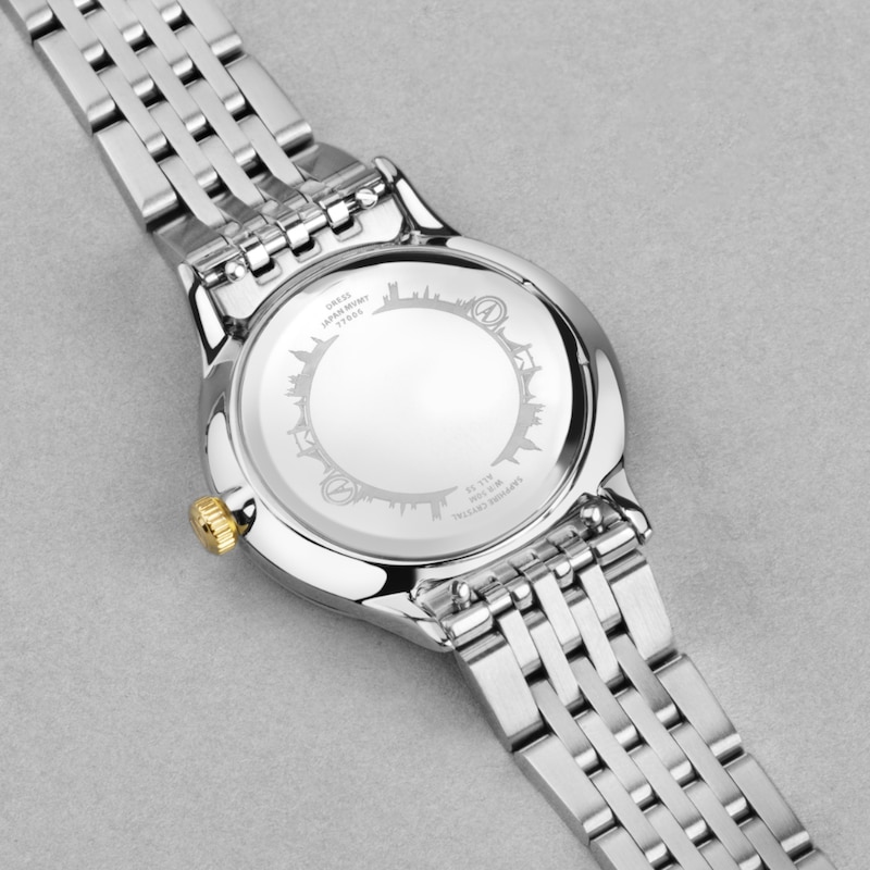 Main Image 6 of Accurist Ladies' Dress Two Tone Stainless Steel Bracelet Watch